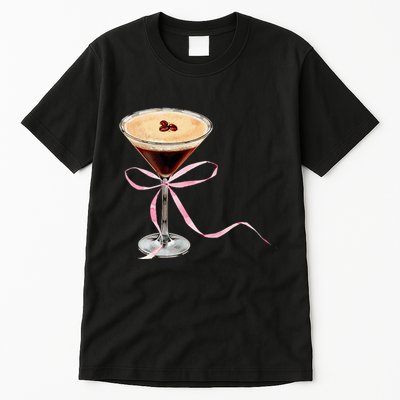 Espresso Martini P.I.N.K Bow Tall T-Shirt