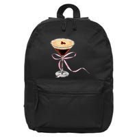 Espresso Martini P.I.N.K Bow 16 in Basic Backpack