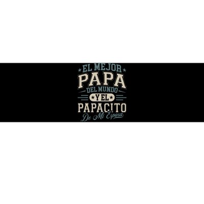 El Mejor Papa Del Mundo Camiseta En Espanol Padre Latino Bumper Sticker