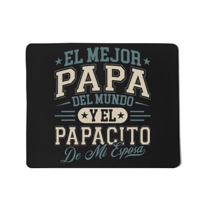 El Mejor Papa Del Mundo Camiseta En Espanol Padre Latino Mousepad