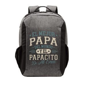 El Mejor Papa Del Mundo Camiseta En Espanol Padre Latino Vector Backpack