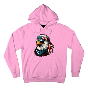 Eagle Mullet Patriotic 4th Of July Patriot Usa American Flag Hoodie