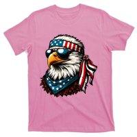 Eagle Mullet Patriotic 4th Of July Patriot Usa American Flag T-Shirt