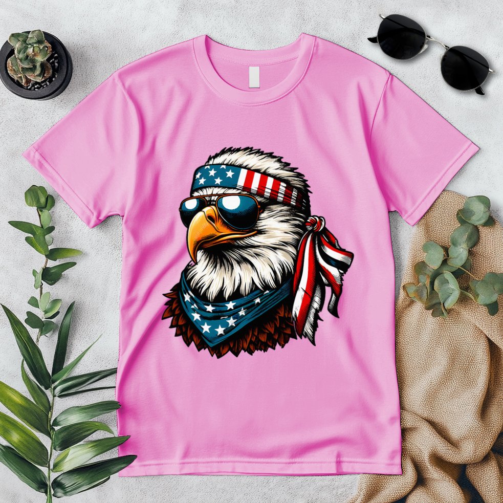 Eagle Mullet Patriotic 4th Of July Patriot Usa American Flag Premium T-Shirt