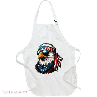 Eagle Mullet Patriotic 4th Of July Patriot Usa American Flag Apron