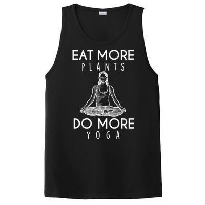 Eat More Plants Do More Yoga Funny Gift PosiCharge Competitor Tank