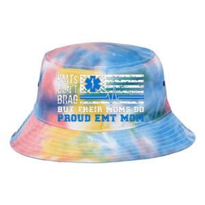 EMT Mom Proud Emergency Medical Technician Mama Tie Dye Newport Bucket Hat