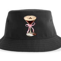 Espresso Martini P.I.N.K Bow Sustainable Bucket Hat