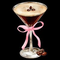 Espresso Martini P.I.N.K Bow Sustainable Bucket Hat