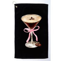 Espresso Martini P.I.N.K Bow Golf Towel