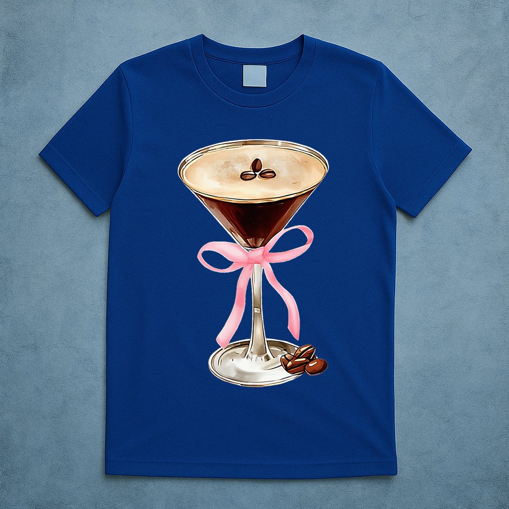 Espresso Martini P.I.N.K Bow T-Shirt