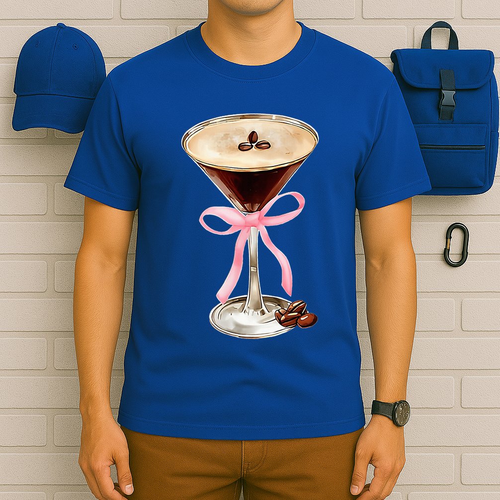 Espresso Martini P.I.N.K Bow T-Shirt
