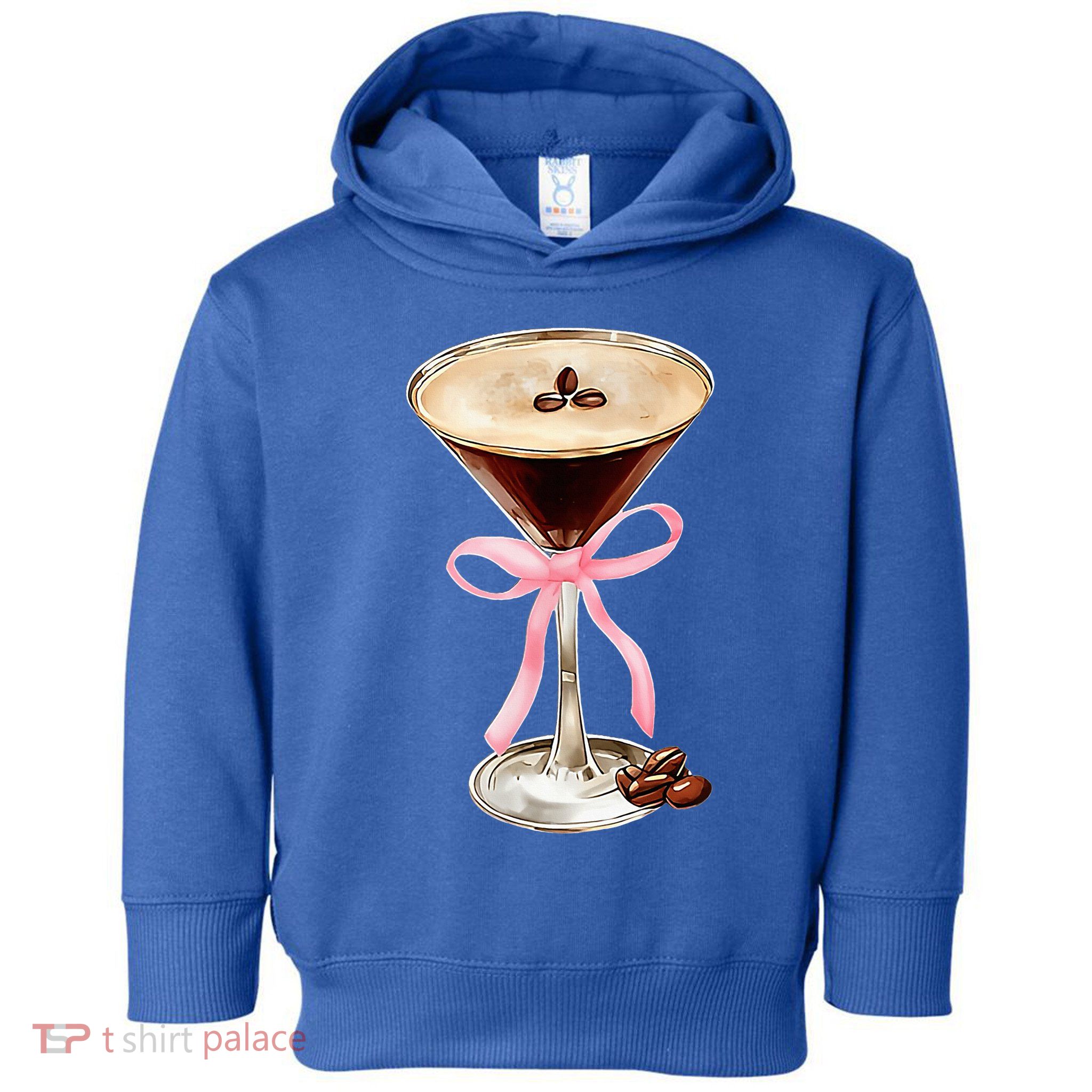 Espresso Martini P.I.N.K Bow Toddler Hoodie