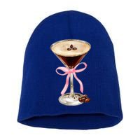 Espresso Martini P.I.N.K Bow Short Acrylic Beanie