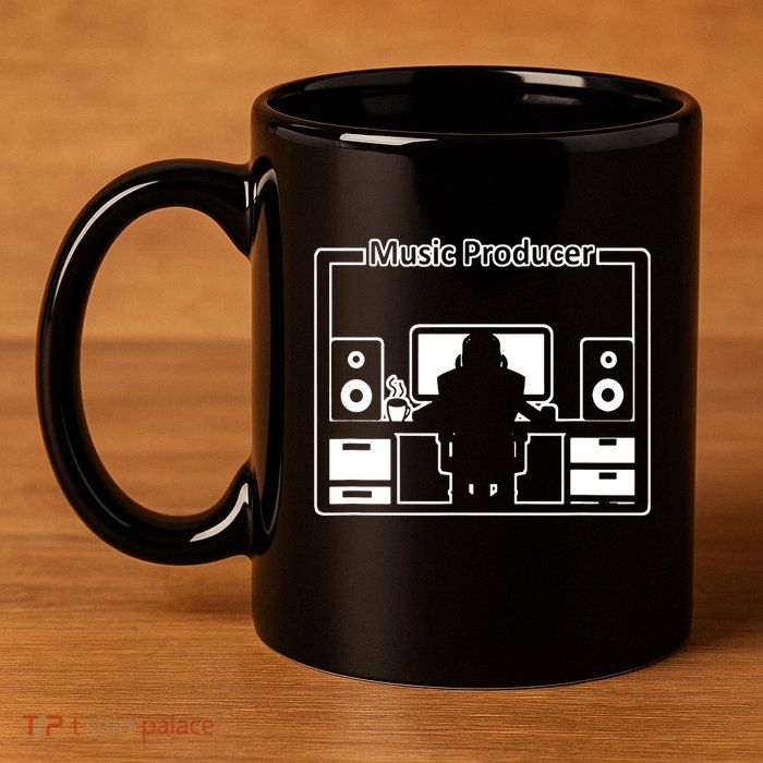 Electronic Music Producer Beatmaker 11oz C Handle Ceramic Mug