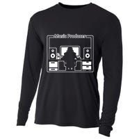 Electronic Music Producer Beatmaker Cooling Performance Long Sleeve Crew