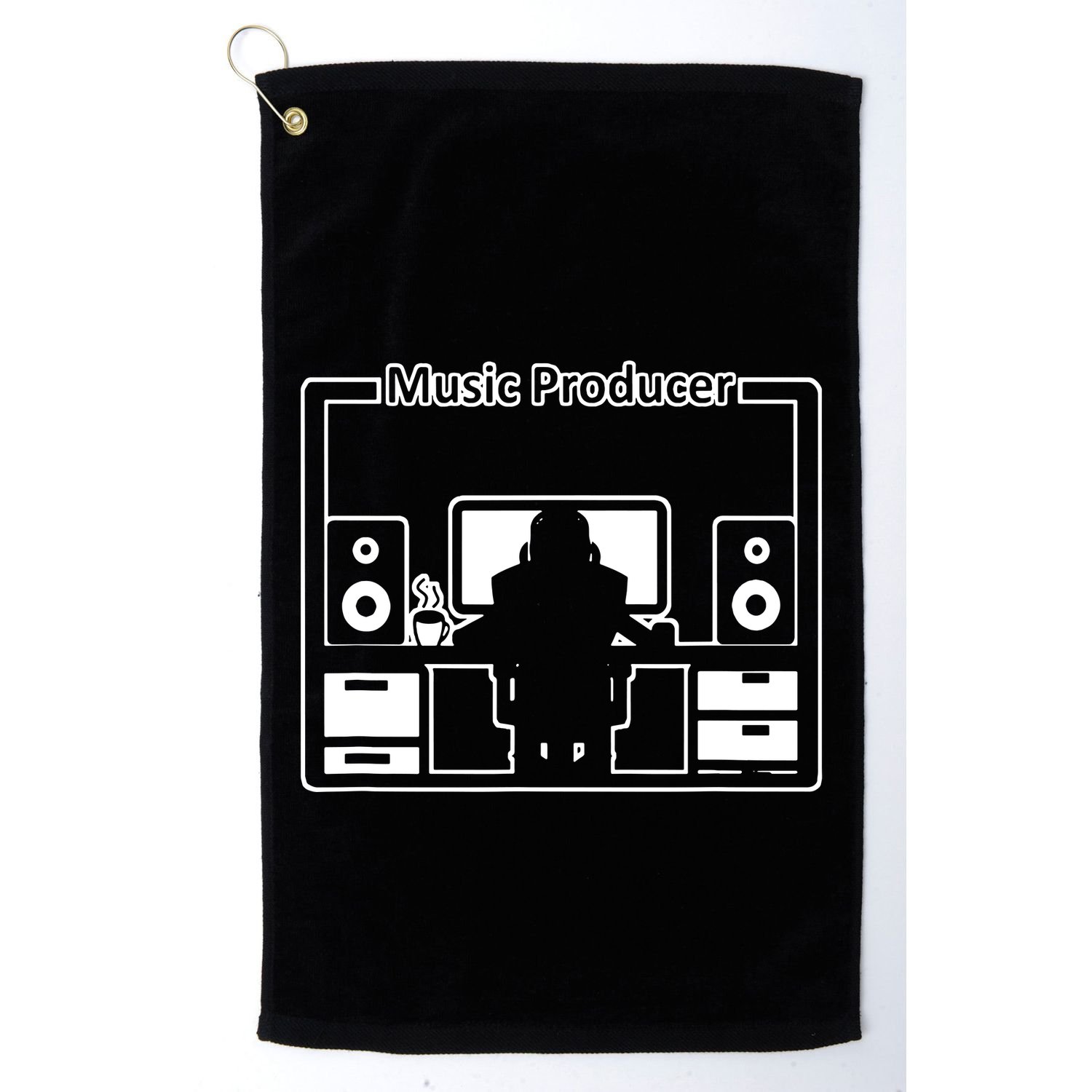 Electronic Music Producer Beatmaker Golf Towel