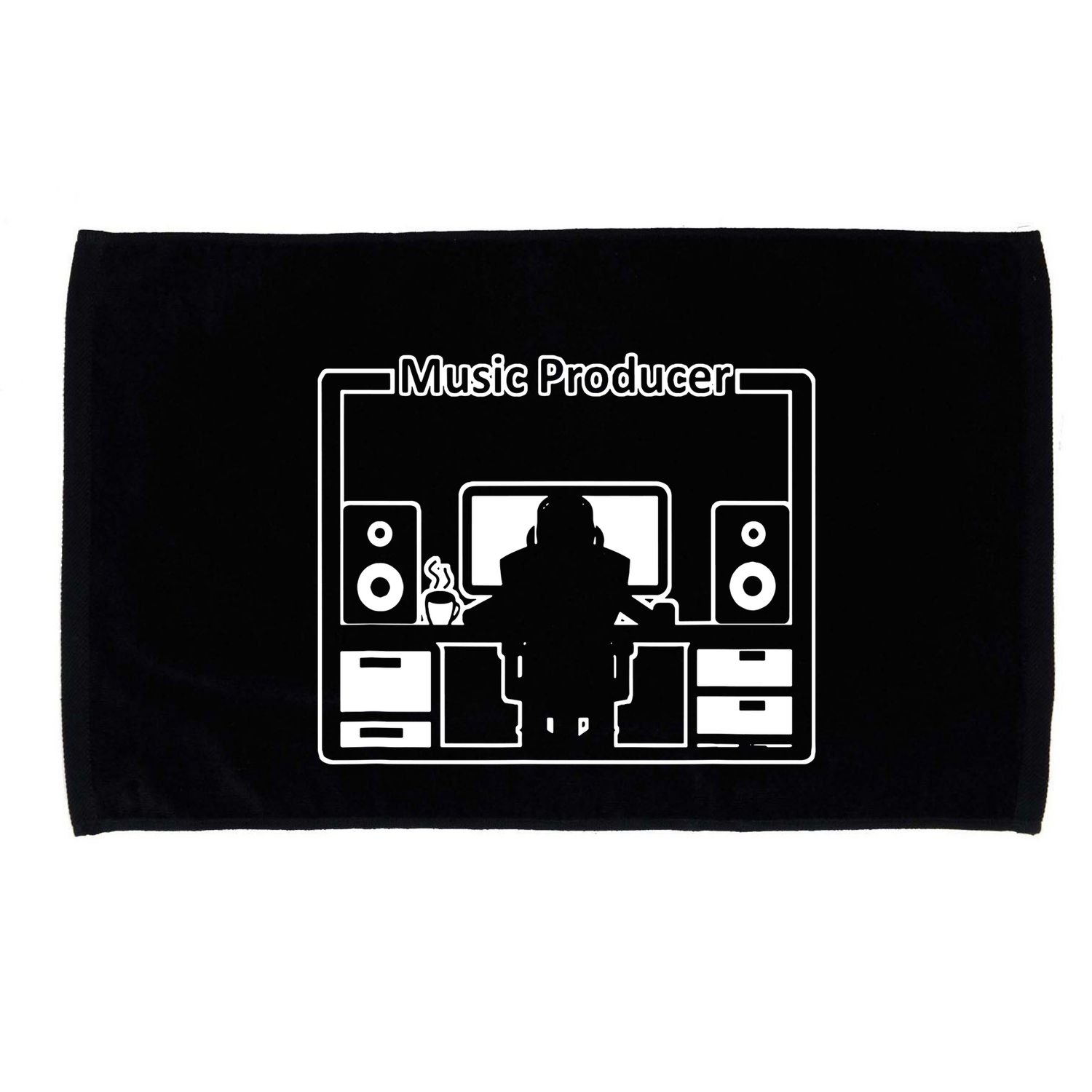 Electronic Music Producer Beatmaker Microfiber Hand Towel