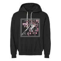 Empathy Is Not Weak Animae e Axe Floral Garment-Dyed Fleece Hoodie