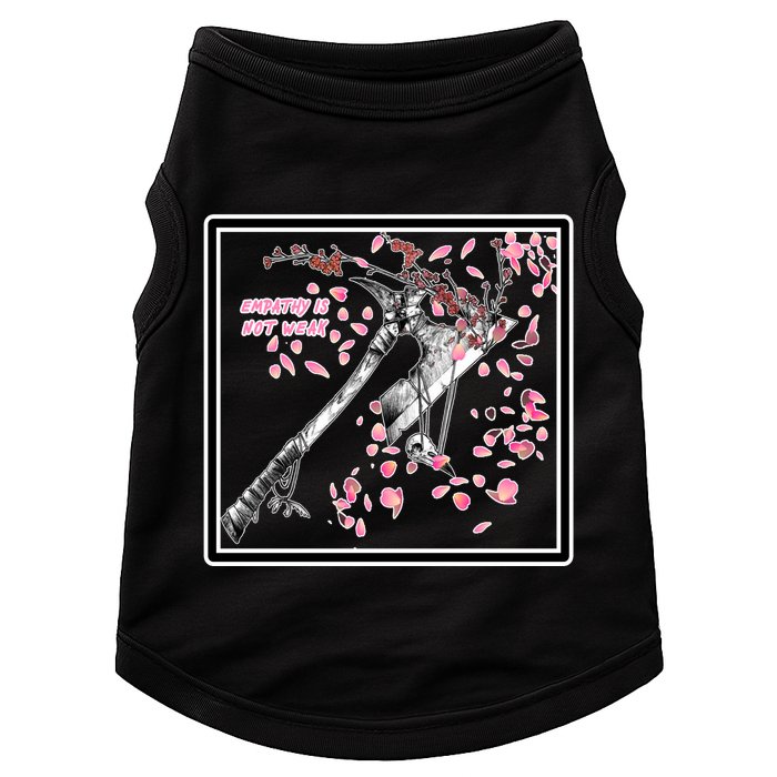 Empathy Is Not Weak Animae e Axe Floral Doggie Tank