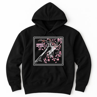 Empathy Is Not Weak Animae e Axe Floral Hoodie