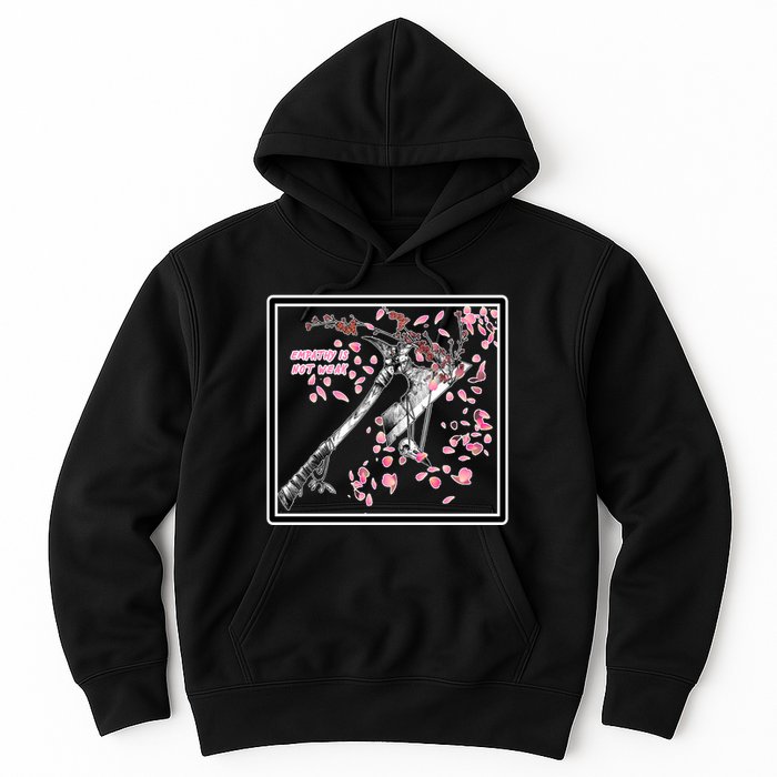 Empathy Is Not Weak Animae e Axe Floral Hoodie