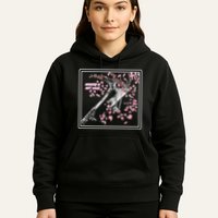 Empathy Is Not Weak Animae e Axe Floral Hoodie