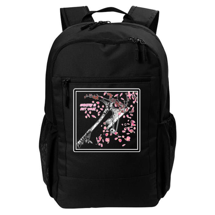 Empathy Is Not Weak Animae e Axe Floral Daily Commute Backpack