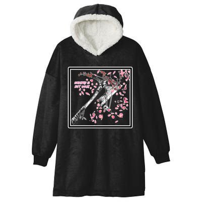 Empathy Is Not Weak Animae e Axe Floral Hooded Wearable Blanket
