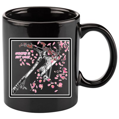 Empathy Is Not Weak Animae e Axe Floral 11oz C Handle Ceramic Mug