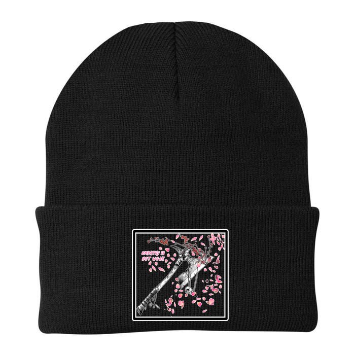 Empathy Is Not Weak Animae e Axe Floral Beanie