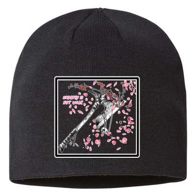 Empathy Is Not Weak Animae e Axe Floral Sustainable Beanie
