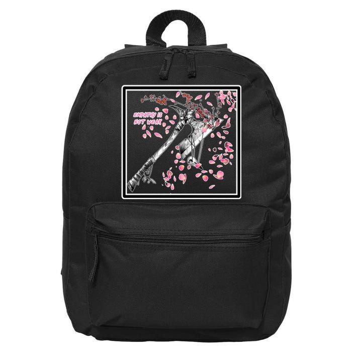 Empathy Is Not Weak Animae e Axe Floral 16 in Basic Backpack