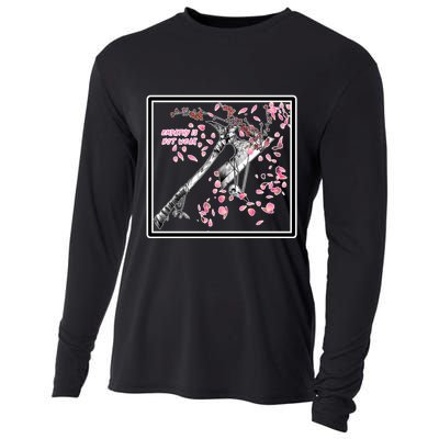 Empathy Is Not Weak Animae e Axe Floral Cooling Performance Long Sleeve Crew