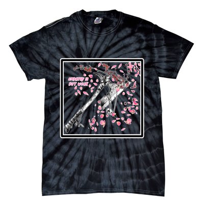Empathy Is Not Weak Animae e Axe Floral Tie-Dye T-Shirt