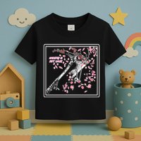 Empathy Is Not Weak Animae e Axe Floral Toddler T-Shirt