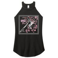 Empathy Is Not Weak Animae e Axe Floral Women's Perfect Tri Rocker Tank