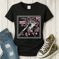 Empathy Is Not Weak Animae e Axe Floral Womens T-Shirt