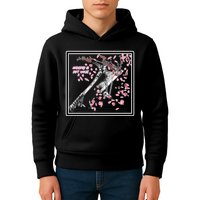 Empathy Is Not Weak Animae e Axe Floral Kids Hoodie