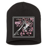 Empathy Is Not Weak Animae e Axe Floral Short Acrylic Beanie