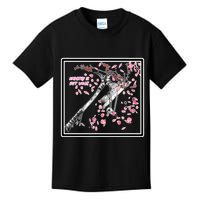 Empathy Is Not Weak Animae e Axe Floral Kids T-Shirt