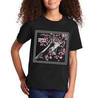 Empathy Is Not Weak Animae e Axe Floral Kids T-Shirt