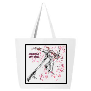 Empathy Is Not Weak Animae e Axe Floral 25L Jumbo Tote