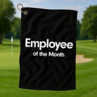 Employee of the Month Golf Towel