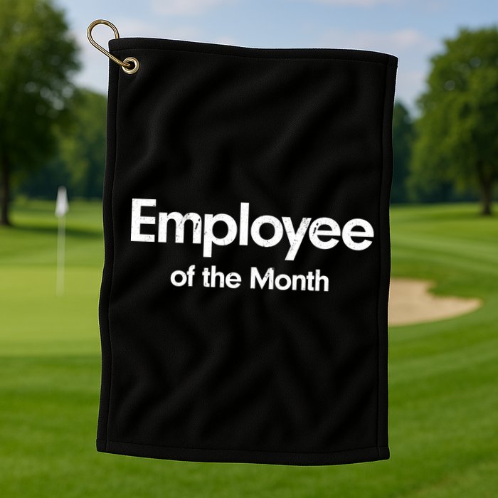 Employee of the Month Golf Towel