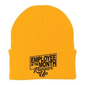 Employee Of The Month Runner Up Knit Cap Winter Beanie