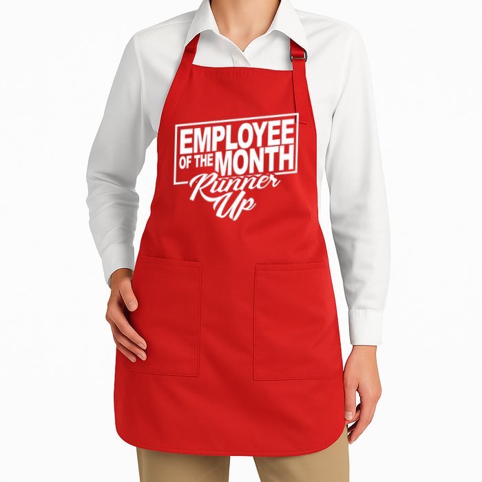 Employee Of The Month Runner Up Full-Length Apron With Pockets