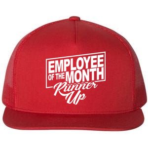 Employee Of The Month Runner Up Flat Bill Trucker Hat