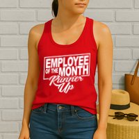 Employee Of The Month Runner Up Womens Tank Top