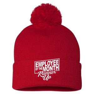 Employee Of The Month Runner Up Pom Pom 12in Knit Beanie